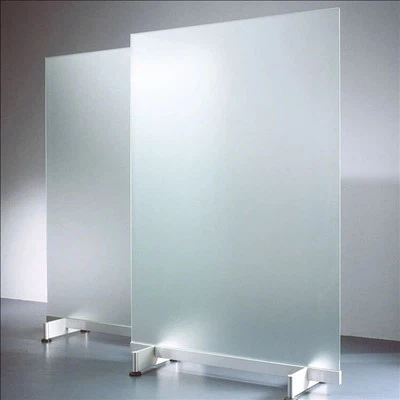 Matné sklo leptané kyselinou